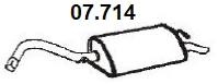 Rear Muffler (07.714)