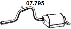 Rear Muffler (07.795)