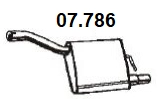 Rear Muffler (07.786)