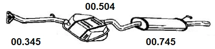 Rear Muffler (00.504)