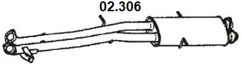 Centre Muffler (02.306)