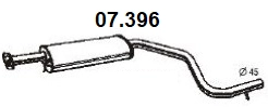 Centre Muffler (07.396)