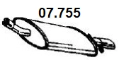 Rear Muffler (07.755)