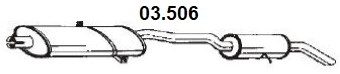 Rear Muffler (03.506)