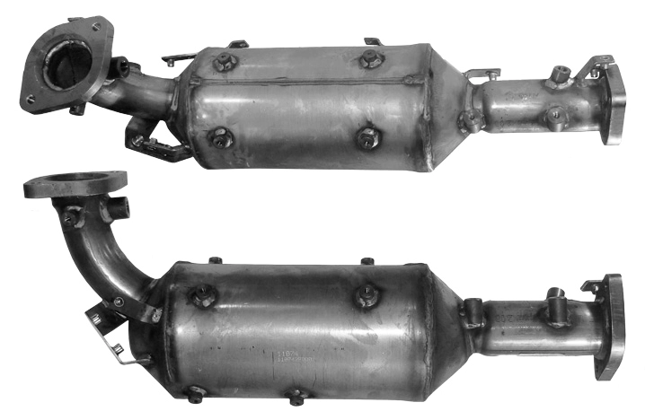 Soot/Particulate Filter, exhaust system (16.017.FSiC)