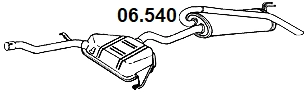 Rear Muffler (06.540)