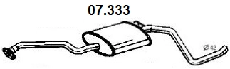 Centre Muffler (07.333)