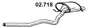 Rear Muffler (02.718)