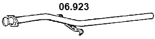 Exhaust Pipe (06.923)