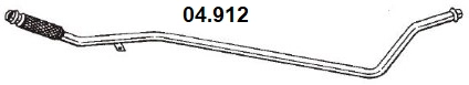 Exhaust Pipe (04.912)