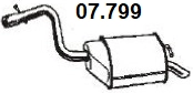 Rear Muffler (07.799)