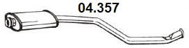 Centre Muffler (04.357)