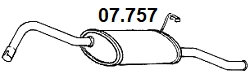 Rear Muffler (07.757)