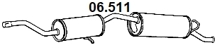 Rear Muffler (06.511)