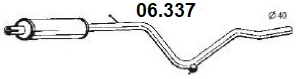 Centre Muffler (06.337)