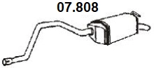 Rear Muffler (07.808)