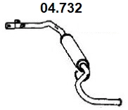 Rear Muffler (04.732)