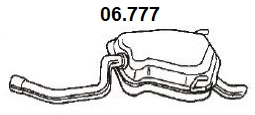 Rear Muffler (06.777)