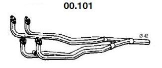 Exhaust Pipe (00.101)