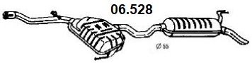Rear Muffler (06.528)