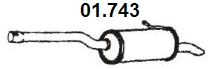 Rear Muffler (01.743)