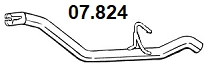 Exhaust Pipe (07.824)