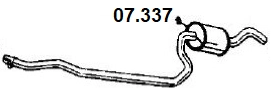 Centre Muffler (07.337)