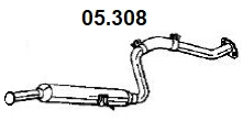 Centre Muffler (05.308)