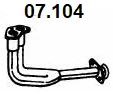 Exhaust Pipe (07.104)