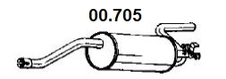 Rear Muffler (00.705)