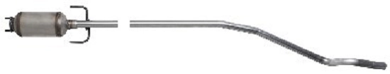 Soot/Particulate Filter, exhaust system (17.001.F)