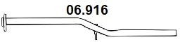 Exhaust Pipe (06.916)