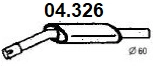 Centre Muffler (04.326)