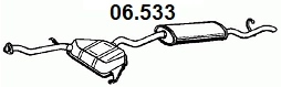 Rear Muffler (06.533)