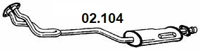 Front Muffler (02.104)