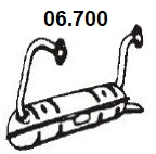 Rear Muffler (06.700)