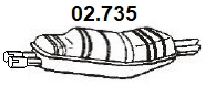 Rear Muffler (02.735)