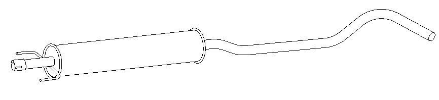 Centre Muffler (14466)