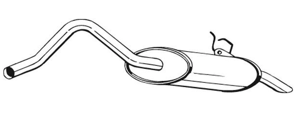 Rear Muffler (12343)