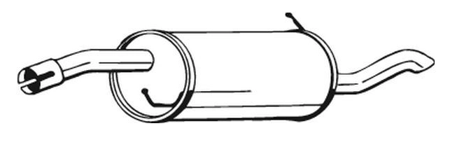 Rear Muffler (14119)