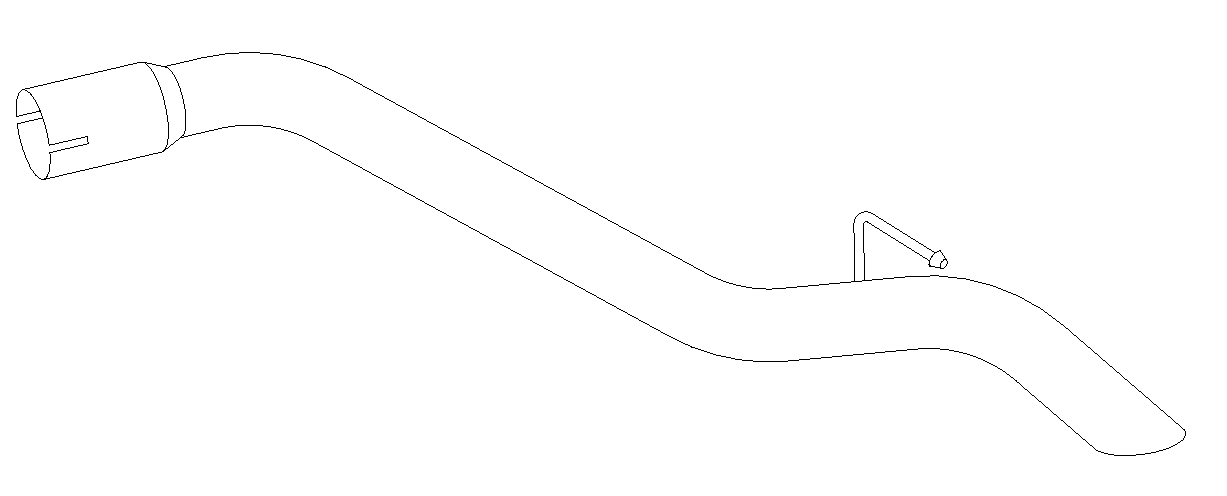 Exhaust Pipe (13823)