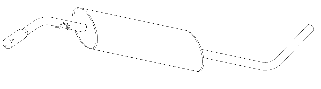 Centre Muffler (10987)