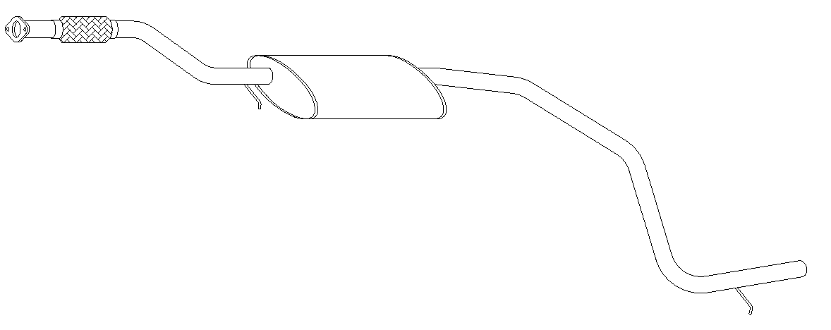 Centre Muffler (10272)