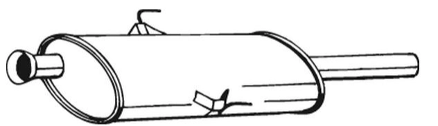 Centre Muffler (12421)