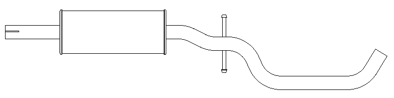 Centre Muffler (11262)