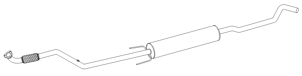 Centre Muffler (11191)