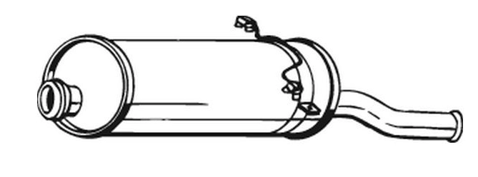 Rear Muffler (12806)