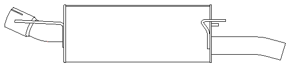 Rear Muffler (10595)