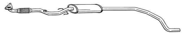 Centre Muffler (14420)