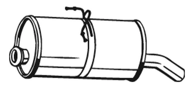 Rear Muffler (13293)